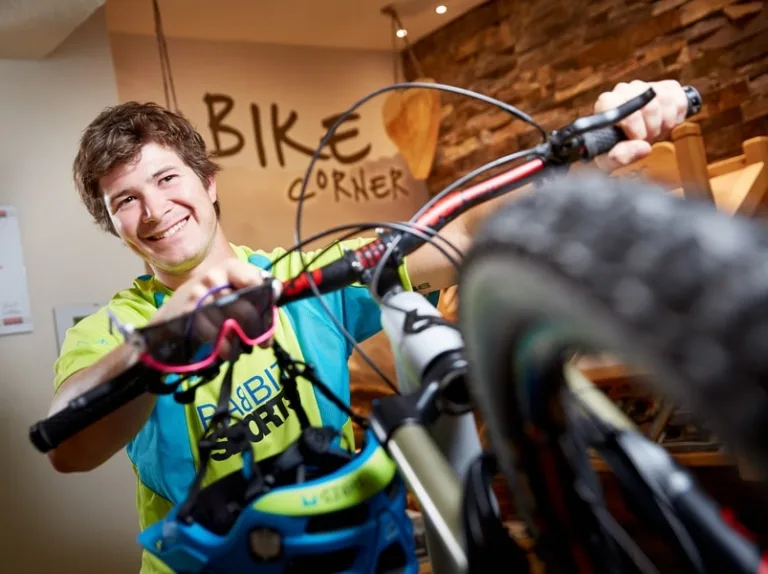 Biker-Corner im Hotel Hasenauer Biker-Corner im Hotel Hasenauer