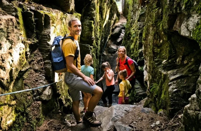 Familienausflug im Sommer Familienausflug im Sommer