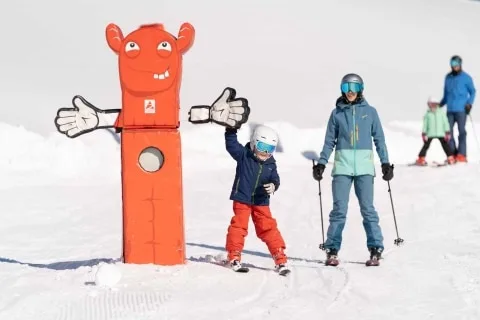 Im Fun-Park mit der Familie Im Fun-Park mit der Familie in Saalbach Hinterglemm