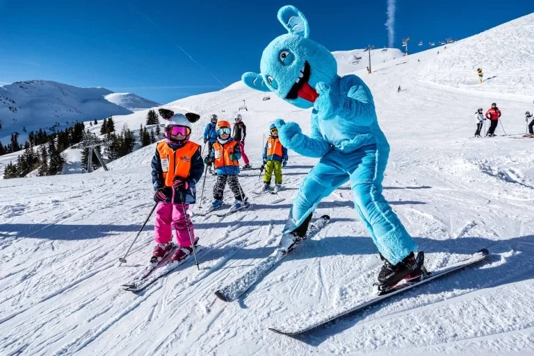 Slopy, der freche Funslope-Bewohner in Saalbach Hinterglemm Slopy, der freche Funslope-Bewohner in Saalbach Hinterglemm