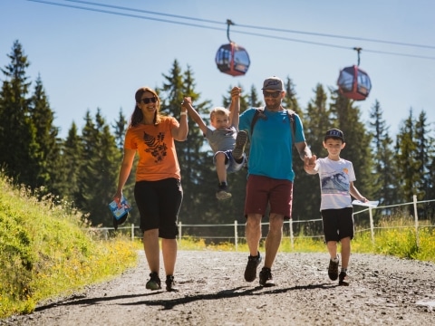 Familienerlebnisse im Sommer in Saalbach Hinterglemm